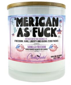 'Merican As Fuck Candle