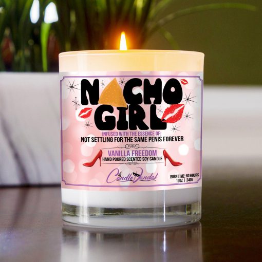 Nacho Girl Table Candle