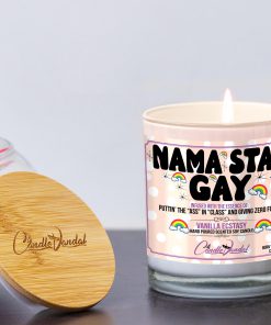 Nama Stay Gay Lid and Candle