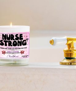 Nurse Strong Bathtub Side Candle