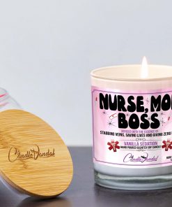 Nursr Mom Boss Lid And Candle