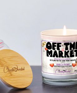 Off The Market Lid And Candle