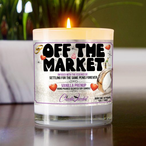 Off The Market Table Candle