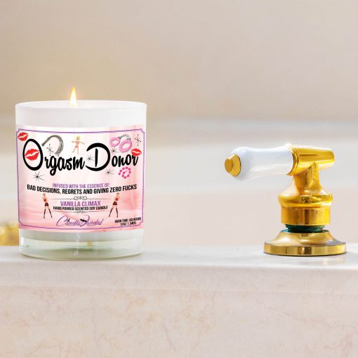 Orgasm Donor Bathtub Side Candle