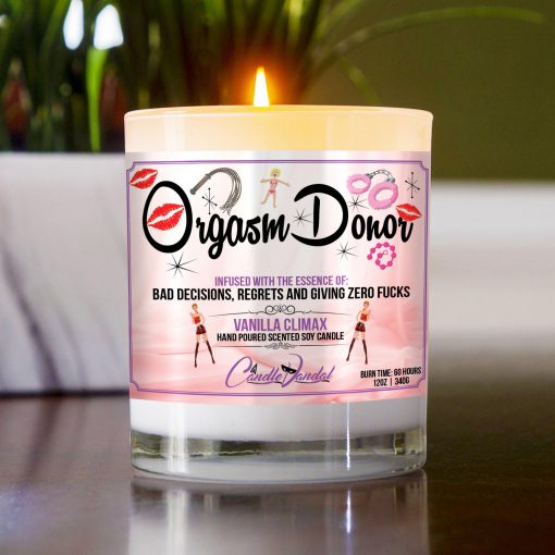 Orgasm Donor Table Candle