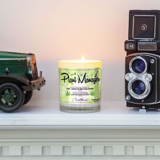 Plant Manager Mantle Candle