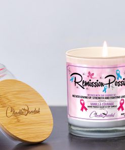 Remission Possible Lid and Candle