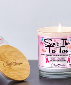 Save The Ta Ta’s Lid and Candle