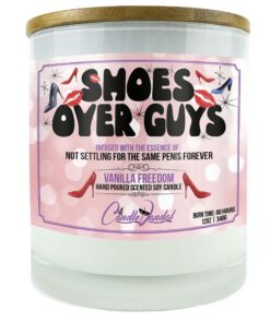 Shoes Over Guys Candle