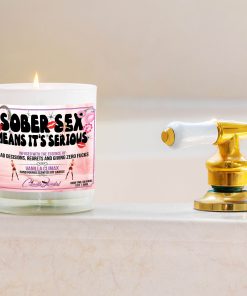 Sober Sex Means It’s Serious Bathtub Side Candle
