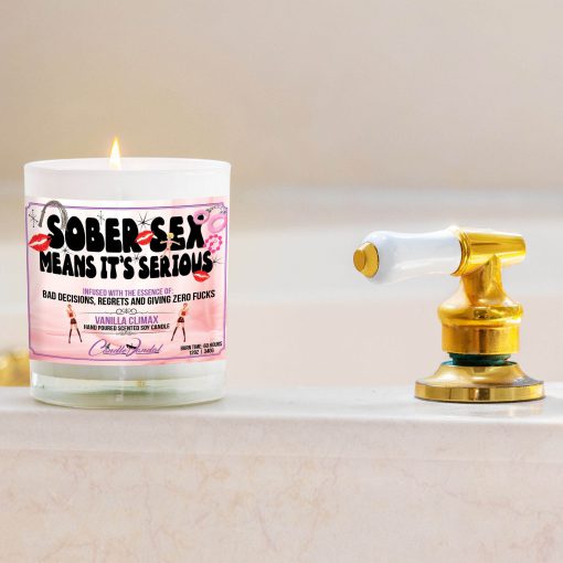 Sober Sex Means It’s Serious Bathtub Side Candle