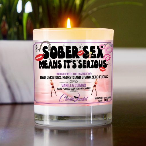 Sober Sex Means It’s Serious Table Candle