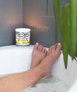 This Princess Wears Boots Bathtub Candle