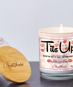 Tits Up Lid and Candle