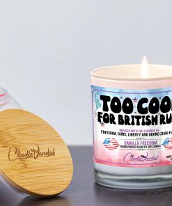 Too Cool For British Rule Lid And Candle