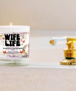 Wife Life Bathtub Side Candle