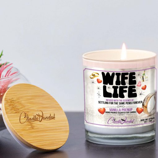 Wife Life Lid And Candle