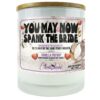 You May Now Spank The Bride Candle
